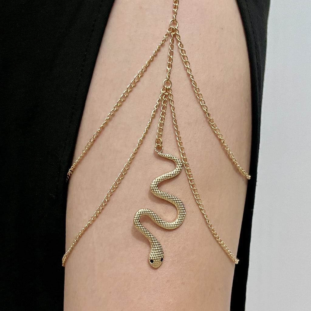 Bohemian Layered Body Chain Adjustable Leg Jewelry